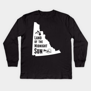 Midnight Sun Kids Long Sleeve T-Shirt